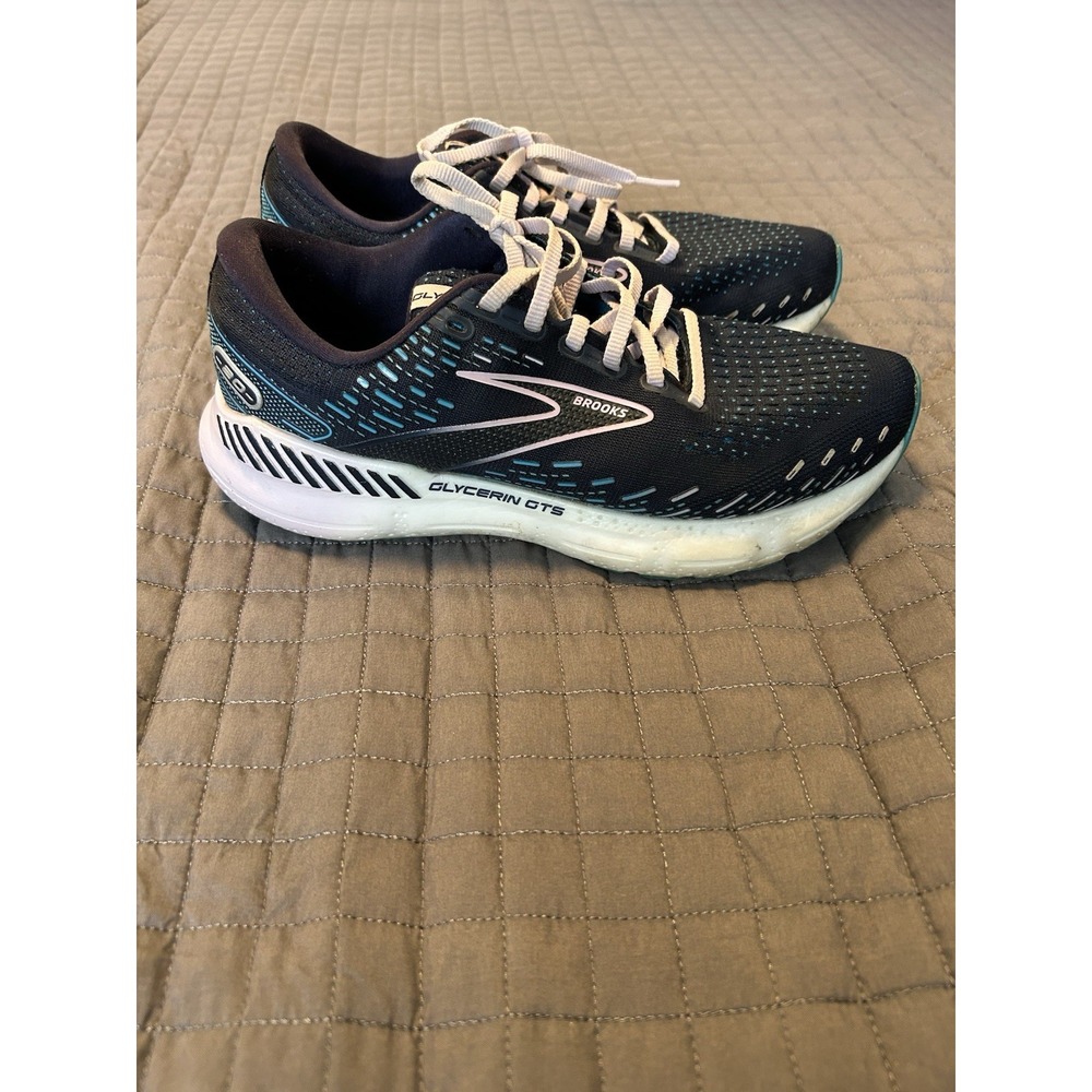 Brooks Glycerin GTS 20 Women's Size 9 'Peacoat/Lilac' Running Shoes 1203701B499